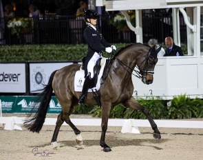 Felicitas Hendricks and Drombusch at the 2025 CDI-W Wellington :: Photo © Sue Stickle