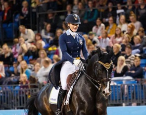 Natalie Oldfors and Mickey M at the 2022 CDI-W Perilla  :: Photo © CDI-W Perilla