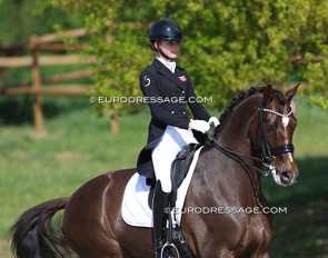 Liva Guldager Nielsen and Don Caballero at the 2022 CDI Troisdorf :: Photo © Astrid Appels