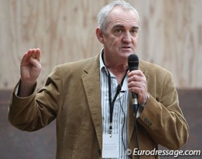 Dr. Andrew McLean at the 2011 Global Dressage Forum :: Photo © Astrid Appels