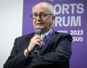 EEF President, Theo Ploegmakers will step down from his position on 1 April 2025, due to health-related reasons :: Photo © FEI / Richard Juilliart.