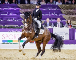 Nadine Plaster and Shiva NRW at the 2024 Louisdor Cup Finals :: Photo © Stefan Lafrentz