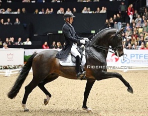 Andreas Helgstrand and Jovian at the 2025 CDI Herning :: Photo © Ridehesten