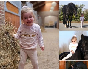 Micky Witte will be a big sister soon. Emmelie Scholtens is pregnant with her second child