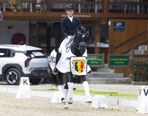 Justin Verboomen and Zonik Plus at the 2025 CDI Lier :: Photos © Digishots