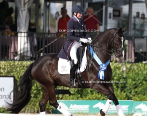 Kevin Kohmann and Dünensee at the 2025 Palm Beach Derby :: Photo © Astrid Appels
