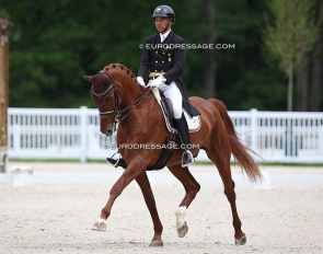 Gilles Ngovan and Zigzag at the 2022 CDIO Compiègne :: Photo © Astrid Appes