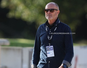 Rien van der Schaft at the 2023 European Dressage Championships in Riesenbeck :: Photo © Astrid Appels