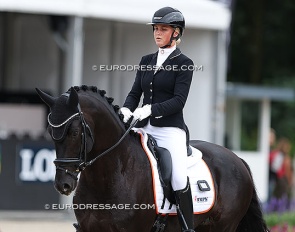 Obsession Taonga at the 2024 World Young Horse Championships :: Photo © Astrid Appels