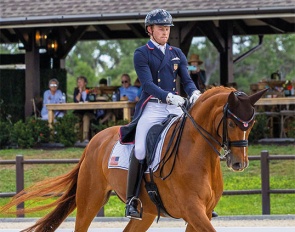Ben Ebeling on Bellena at the 2025 CDI Myakka City :: Photo © Jessica Buehler