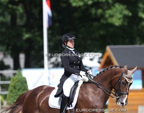 Jazmin Yom-Tov and Duna Luna at the 2017 CDI Roosendaal :: Photo © Astrid Appels