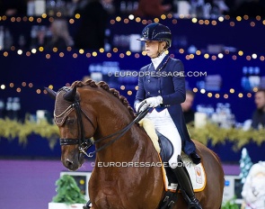Kirsten Brouwer and Foundation RR at the 2022 CDI-W Mechelen :: Photo © Astrid Appels