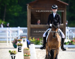 Early morning competition in three arenas on day one of the 2025 CDIO Compiegne :: Photo © Astrid Appels