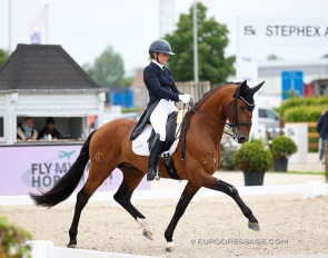 Maxi Kira von Platen and Mantovani's Nuelo Das Lezirias at the 2025 CDIO Lier :: Photo © Astrid Appels