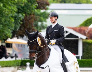 Maté Garai and Vitus win the GP Special Tour at the 2025 CDI-W Mariakalnok :: Photos © Lukasz Kowalski