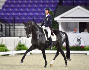 Christian Simonson and Indian Rock in their international show debut at the 2025 CDI Ocala :: Photos © Andrew Ryback
