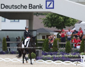 Carina Cassoe Kruth and Heiline's Danciera at the 2023 CDIO Aachen :: Photo © Astrid Appels