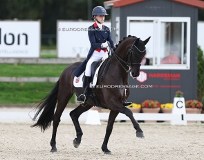 Lilah Gibbs and Dude at the 2023 CDI Kronenberg :: Photo © Astrid Appels