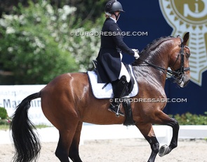 Olivia Vliek and Annamira at the CDI Hagen in June 2024 :: Photo © Astrid Appeks