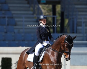 Maja Hermansson and Furstenhit at the 2025 CDI Aachen Festival 4 Dressage :: Photo © Astrid Appels