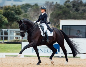 Emma Flavelle-Watts and Scarlatti Mio VSR at the 2025 CDI Boneo :: Photo © Equisoul Photography