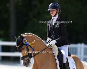 Victoria Winkmann and Peach at the 2025 CDIO Compiegne :: Photo © Astrid Appels