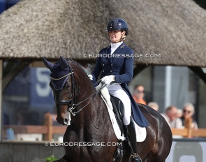 Marieke van der Putten and Zantana at the 2025 CDIO Lier :: Photo © Astrid Appels