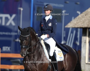 Maria von Essen and Invoice  at the 2025 CDIO Lier :: Photo © Astrid Appels