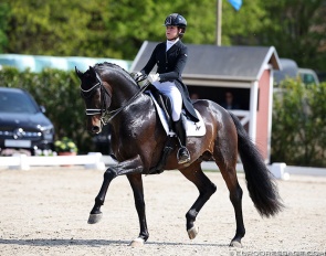 Virginia Spönle and Falihandro at the 2025 CDI Sint-Truiden :: Photo © Astrid Appels