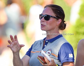 Jenny Eriksson, here still working as the Spanish youth team trainer in 2019 :: Photo © Astrid Appels