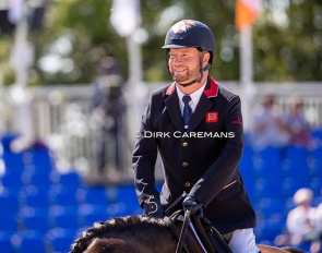 Lee Pearson at the 2022 World Para Dressage Championships :: Photo © Hippofoto.be