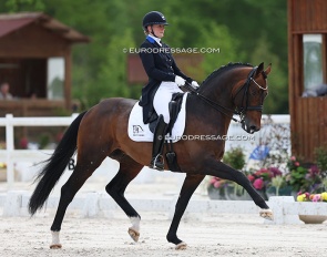 Nanna Skodborg Merrald on Blue Hors Monte Carlo at the 2024 CDIO Compiegne :: Photo © Astrid Appels