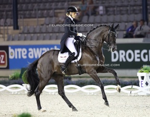 Carina Scholz on Soiree d'Amour at the 2025 CDIO Aachen :: Photo © Astrid Appels