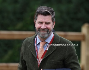 Danish judges Hans-Christian Matthiesen at the 2025 CDI Hagen :: Photo © Astrid Appels