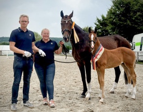 Filly champion Ewald's Elfe (OLD by Ibiza x De Niro) - Owner: ZG Klumpe, Hermann  - Breeder: Grotelüschen, Ewald