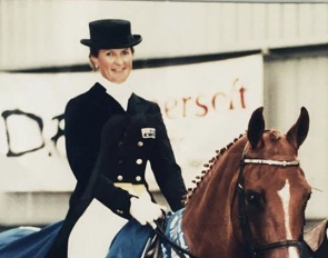 Glennis Barrey on her Trakehner mare Saffron 