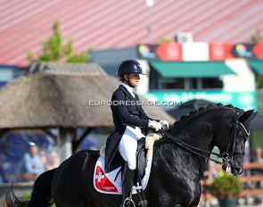 Charlotte Lenherr and Dettori at the 2025 CDIO Lier :: Photo © Astrid Appels