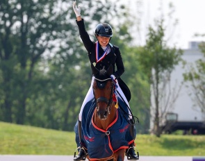 Alicia Berger and Aqua Marin dominate the U25 division at the 2025 North American Youth Championships :: Photo © USEF Equestrian