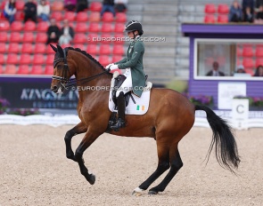 Alex Baker and Dutchman at the 2022 World Championships in Herning :: Photo © Astrid Appels