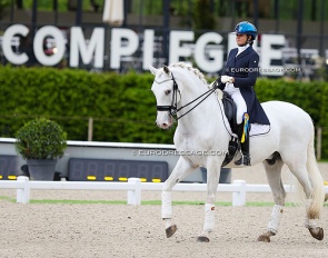 Carla De La Fuente De Pablos on Fito at the 2024 CDIO Compiegne :: Photo © Astrid Appels