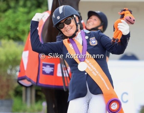 Individual gold for Louise Etzner at the 2025 European Para Dressage Championships :: Photos © Silke Rottermann
