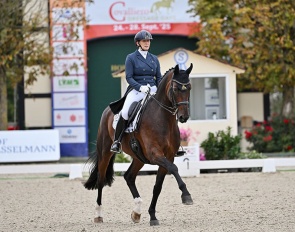 Anabel Balkenhol and High Five at the 2025 CDI Covalliero Dressage Days in Hagen :: Photos © Ruchel