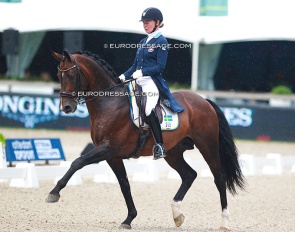 Rose Mathisen and Zuidenwind at the 2016 CDIO Rotterdam :: Photos © Astrid Appels