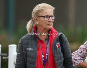 Heidi Bemelmans at the 2022 European Junior and Young Riders Championships in Hartpury :: Photo © Astrid Appels