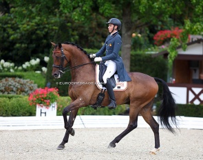  Juan José Ruiz Esteban on Jerezano at the 2023 European Junior Riders Championships :: Photo © Astrid Appels