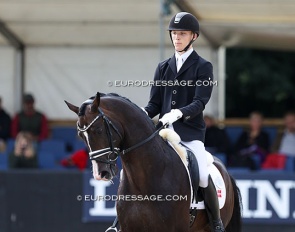 Hesselhoj Double Up at the 2023 World Young Horse Championships :: Photo © Astrid Appels