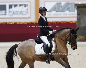 Maya Wächter and PAV Nasdaq at the 2024 CDI Kronenberg Indoor :: Photos © Astrid Appels