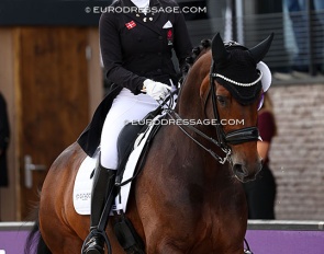 Cathrine Dufour and Mount St. John Freestyle win double silver and team bronze at the 2025 European Championships :: Photo © Astrid Appels