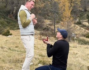 Frederic Wandres proposes to Lars Ligus and he said yes