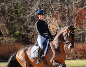 Caroline Darcourt on Devin Franco GJ :: Photo © Lovsta Stuteri